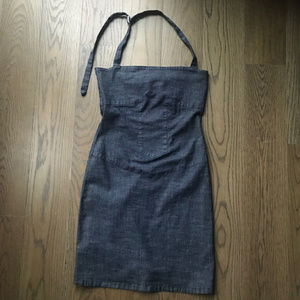 Kitchen Orange Vintage Jean Mini Dress